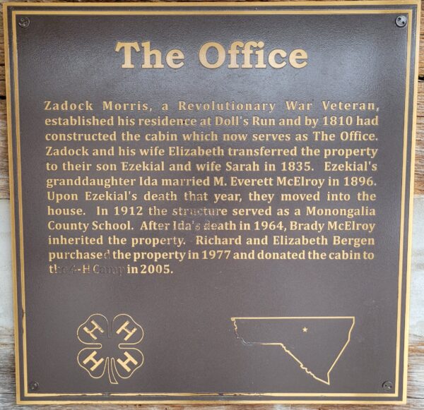THE OFFICE REVOLUTIONARY WAR VETERAN MEMORIAL PLAQUE