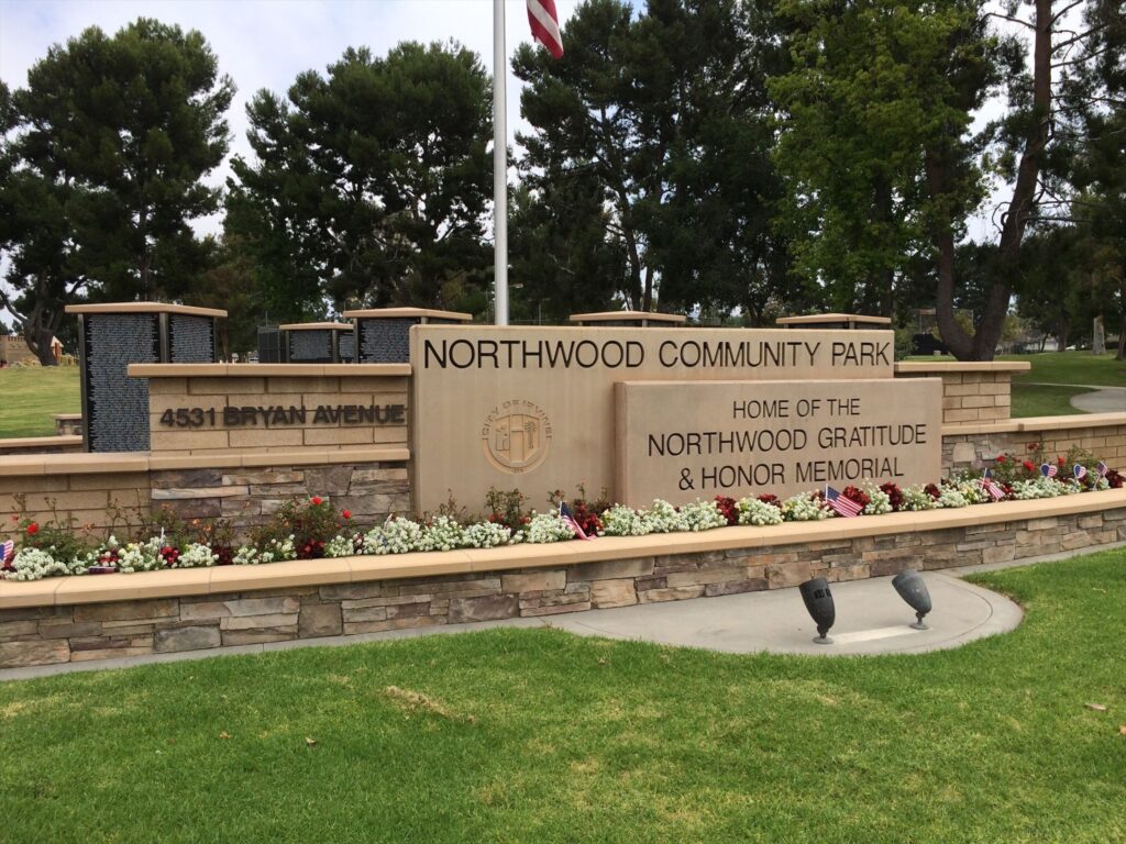 NORTHWOOD GRATITUDE & HONOR MEMORIAL ENTRANCE STONE