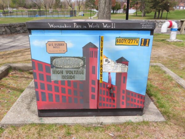 WOMEN OF WOONSOCKET’S PART IN WWII MEMORIAL SIDE D