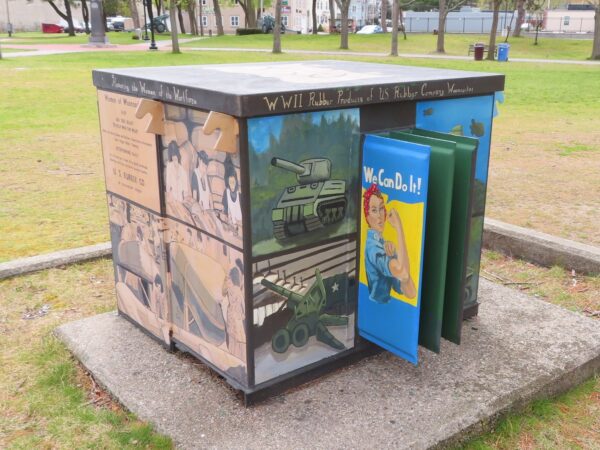 WOMEN OF WOONSOCKET’S PART IN WWII MEMORIAL SIDE B