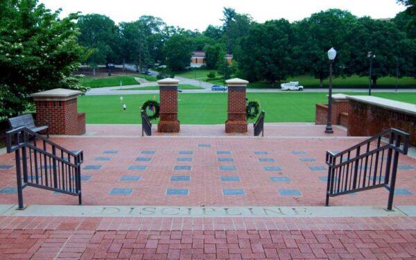 CLEMSON UNIVERSITY MILITARY HERITAGE PLAZA MEMORIAL