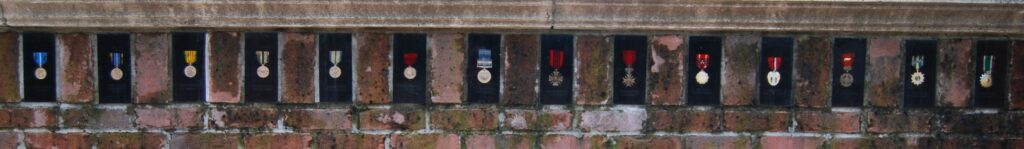 CLEMSON UNIVERSITY MILITARY HERITAGE PLAZA MEMORIAL WALL D