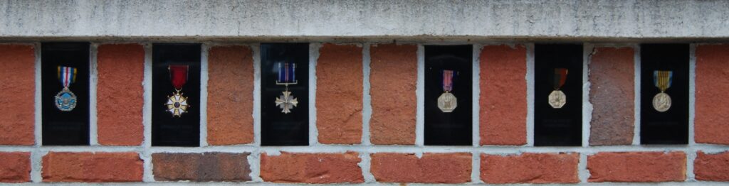 CLEMSON UNIVERSITY MILITARY HERITAGE PLAZA MEMORIAL WALL B