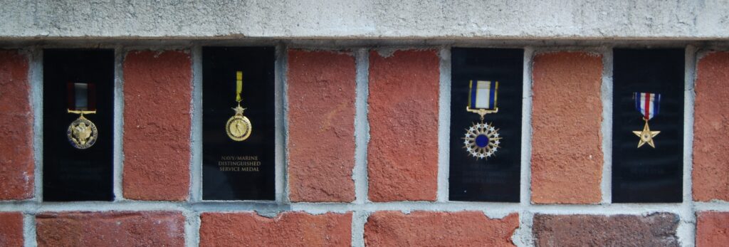 CLEMSON UNIVERSITY MILITARY HERITAGE PLAZA MEMORIAL WALL A