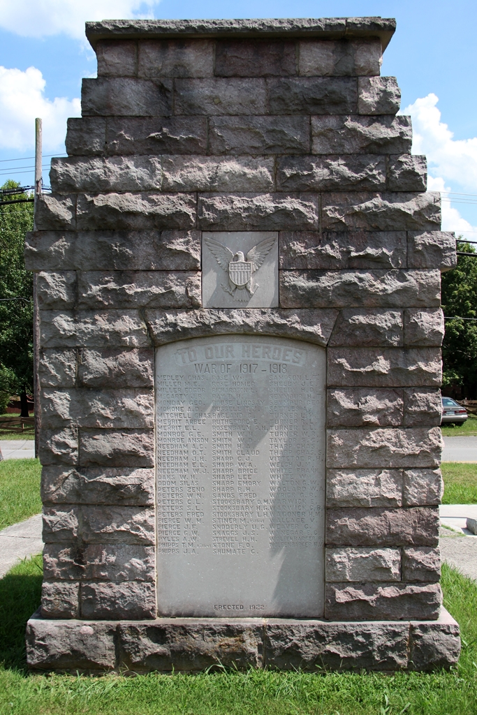 UNION COUNTY WAR OF 1917-1918 MEMORIAL