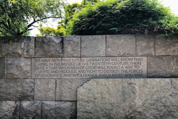 WARTIME PRESIDENT MEMORIAL STONE A