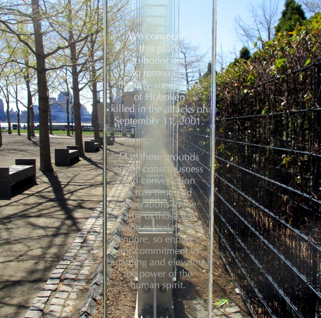 HOBOKEN SEPTEMBER 11, 2001 MEMORIAL
