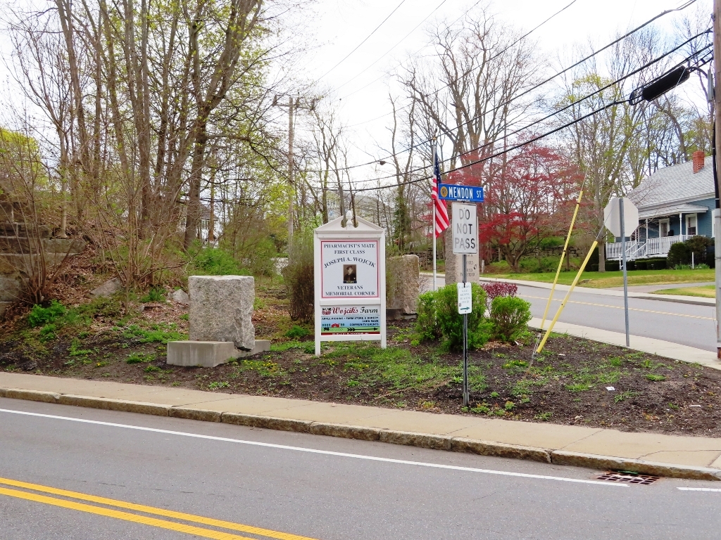 JOSEPH A. WOJCIK VETERANS MEMORIAL CORNER