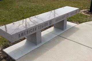 AMERICAN LEGION MEMORIAL BENCH