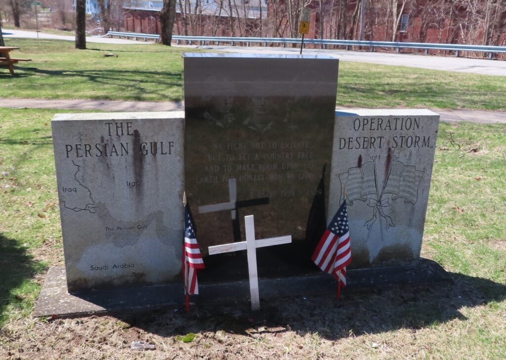 NORTH GROSVENORDALE PERSIAN GULF AND OPERATION DESERT STORM