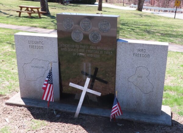 NORTH GROSVENORDALE ENDURING FREEDOM AND IRAQ FREEDOM MEMORIAL