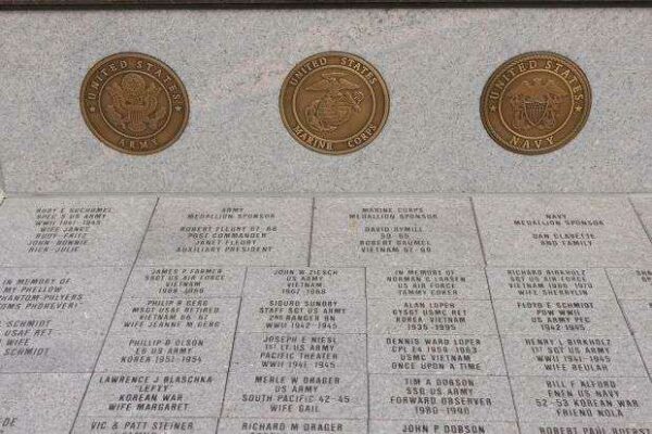 SUN PRAIRIE AREA VETERANS MEMORIAL PAVERS