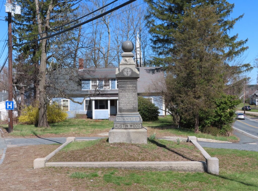 MENDON ROLL OF MARTYRS CIVIL WAR MEMORIAL