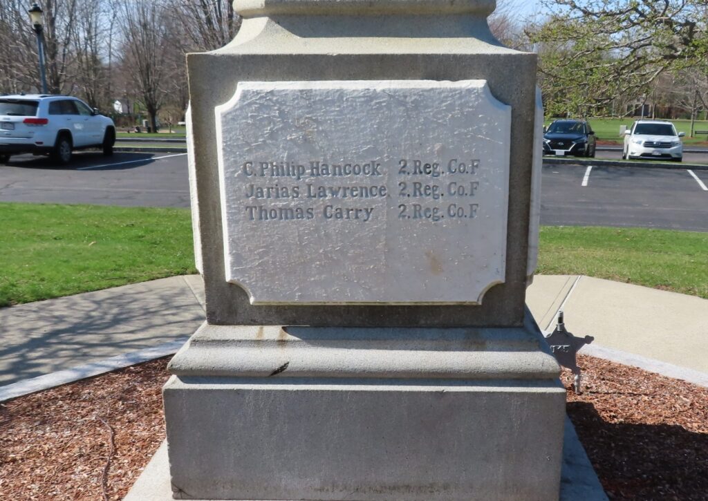 BELLINGHAM SOLDIER’S MONUMENT SIDE C