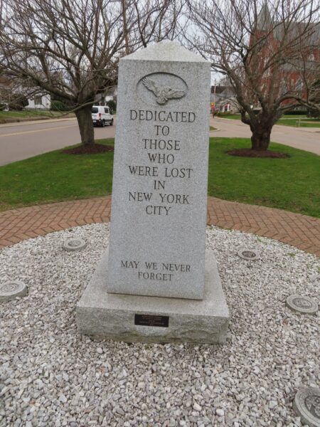 NORTH ATTLEBORO SEPTEMBER 11 2001 MEMORIAL SIDE B
