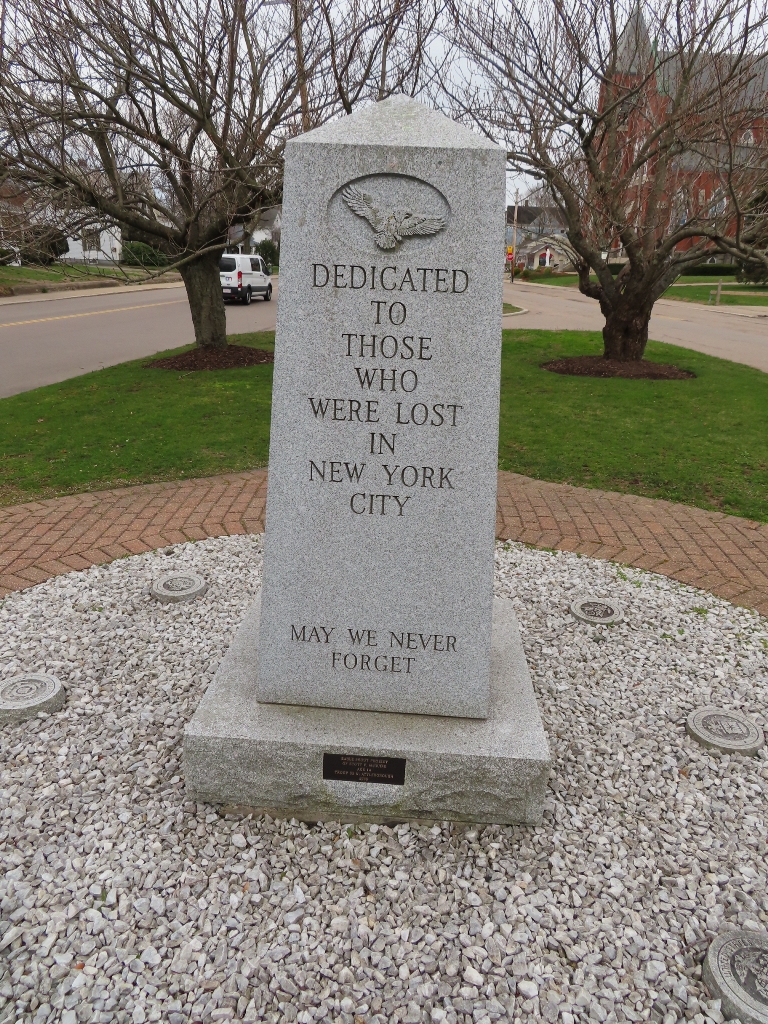 NORTH ATTLEBORO SEPTEMBER 11 2001 MEMORIAL SIDE B