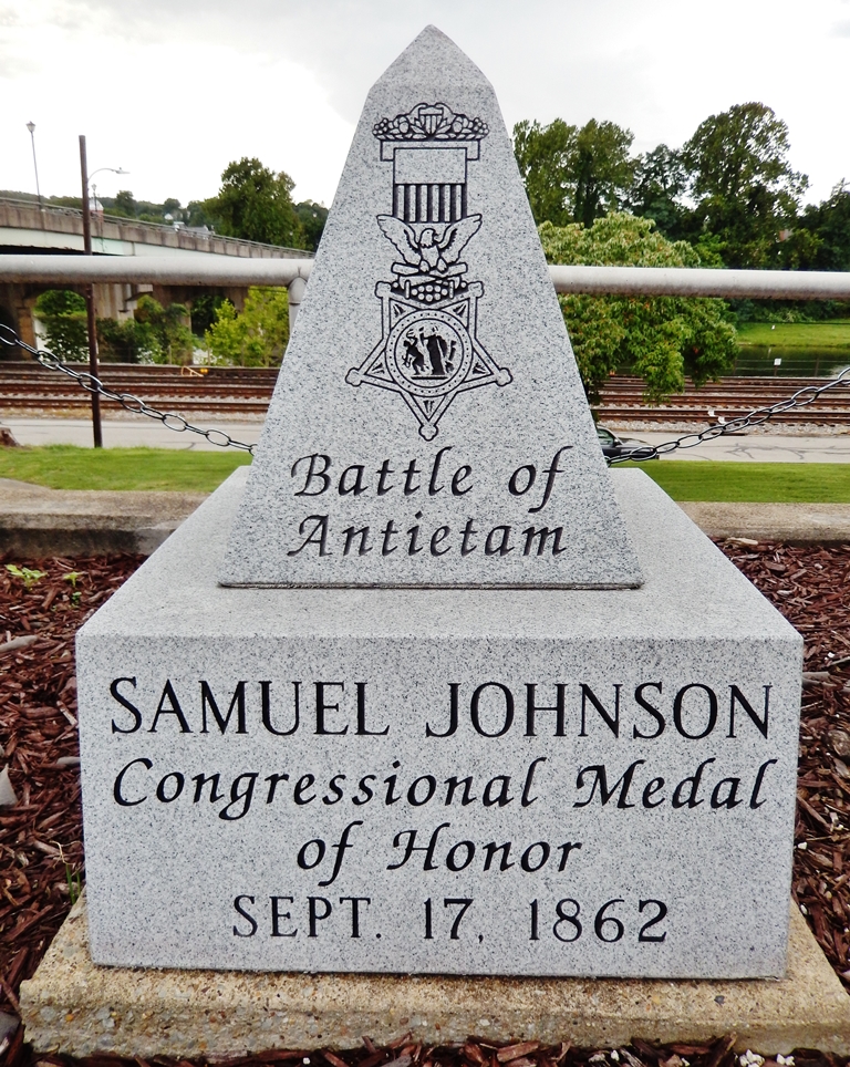 SAMUEL JOHNSON CONGRESSIONAL MEDAL OF HONOR WAR MEMORIAL