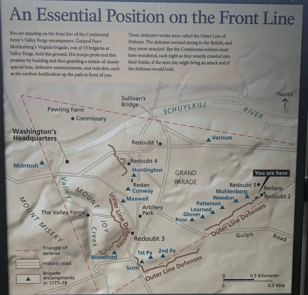 AN ESSENTIAL POSITION ON THE FRONT LINE MEMORIAL MARKER PANEL A
