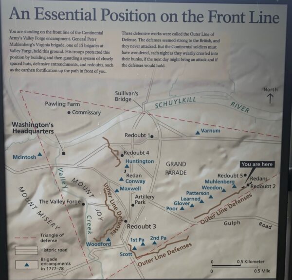 AN ESSENTIAL POSITION ON THE FRONT LINE MEMORIAL MARKER PANEL A