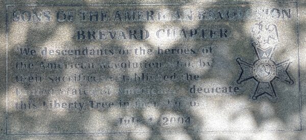 MELBOURNE LIBERTY TREE MEMORIAL STONE