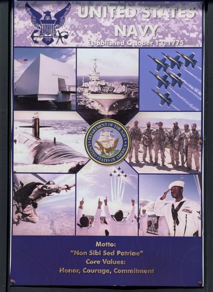 MELBOURNE UNITED STATES NAVY MEMORIAL PANEL