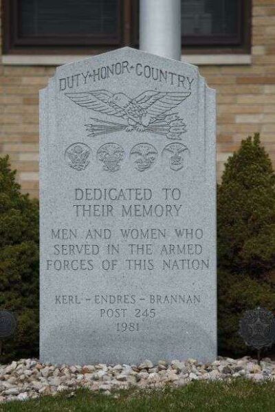 VFW POST 245 VETERANS MEMORIAL