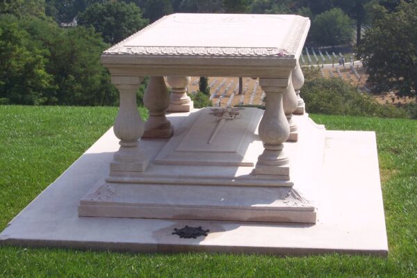 PIERRE CHARLES L’ENFANT REVOLUTIONARY SOLDIER MEMORIAL CEMETERY STONE