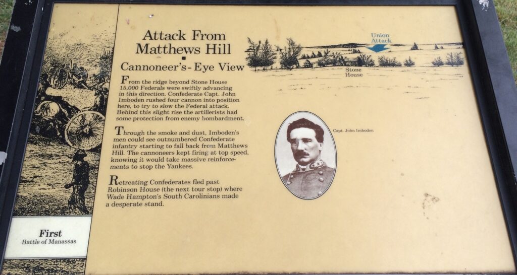 ATTACK FROM MATTHEWS HILL WAR MEMORIAL PANEL