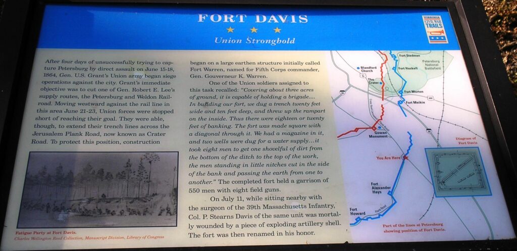 FORT DAVIS UNION STRONGHOLD WAR MEMORIAL PANEL