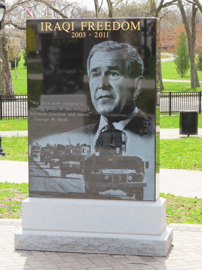 IRAQI FREEDOM WAR MEMORIAL