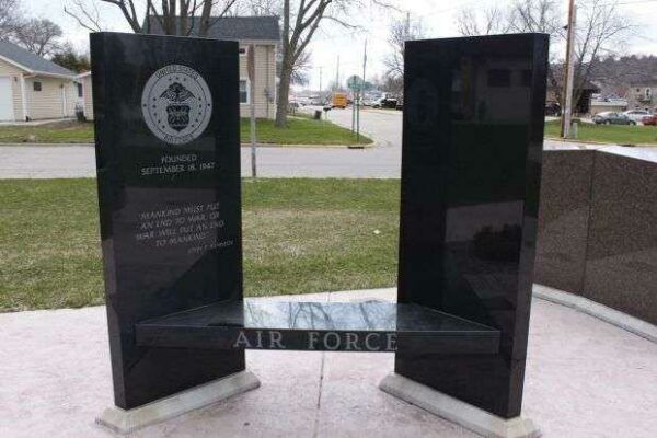 CROSS PLAINS VETERANS MEMORIAL AIR FORCE BENCH