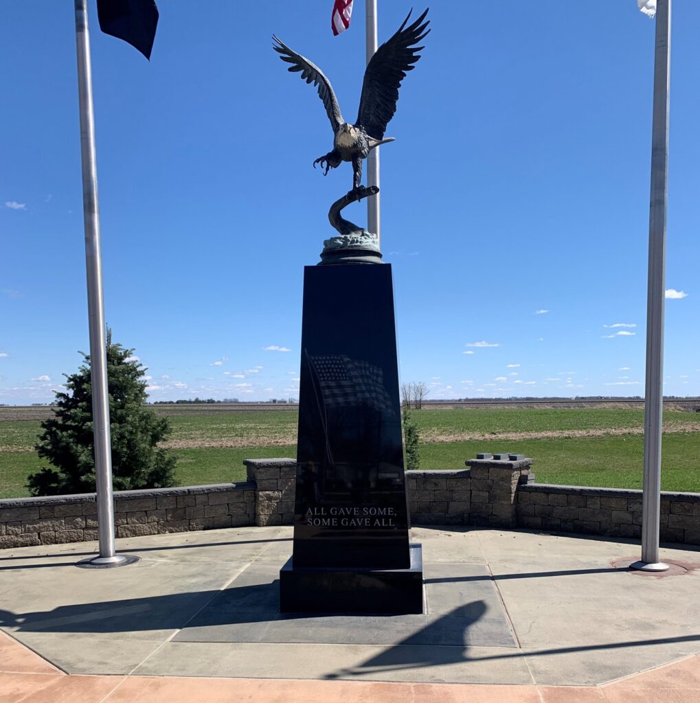 NEW BERLIN AREA VETERANS MEMORIAL CENTER STONE