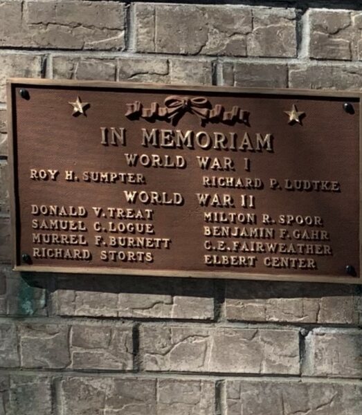 CHATHAM ALL VETERANS MEMORIAL CANNON PLAQUE B