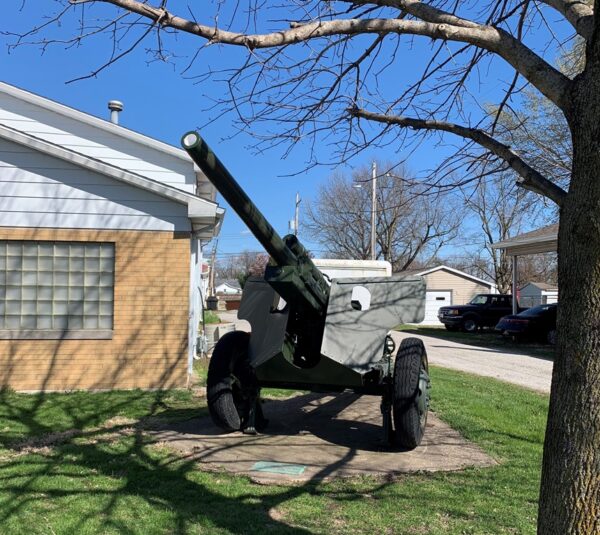 ZEFFIRO GALLI WORLD WAR I MEMORIAL CANNON