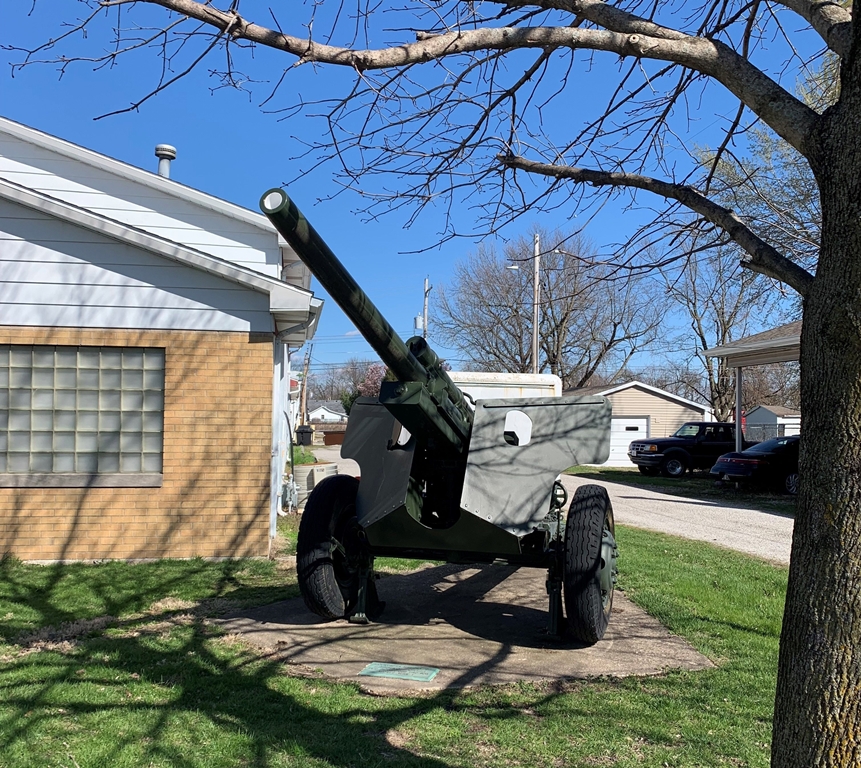 ZEFFIRO GALLI WORLD WAR I MEMORIAL CANNON