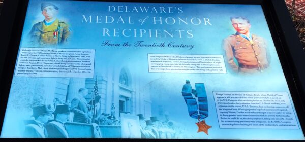 DELAWARE’S MEDAL OF HONOR RECIPIENTS FROM THE TWENTIETH CENTUY MEMORIAL