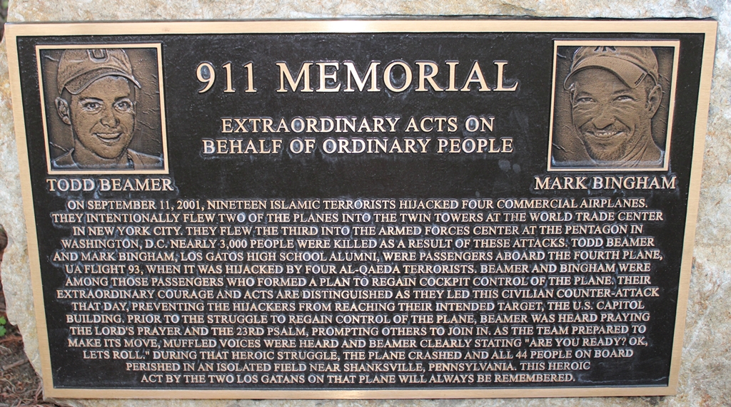 911 MEMORIAL PLAQUE