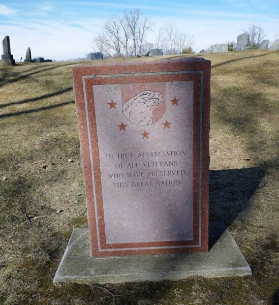 VILLAGE OF EDGERTON ALL VETERANS MEMORIAL