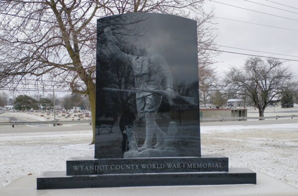 WYANDOT COUNTY WORLD WAR I MEMORIAL FRONT