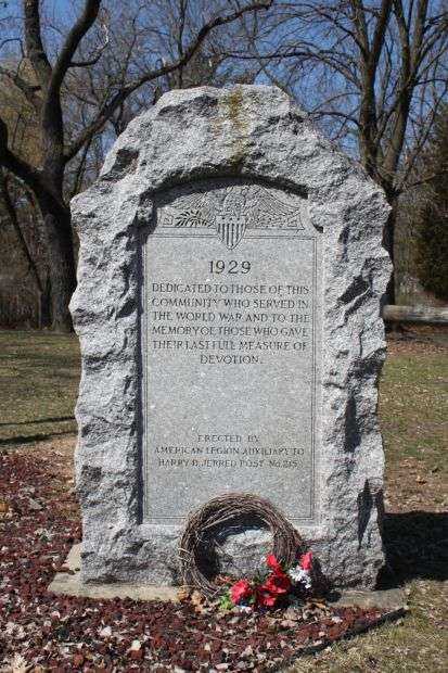 PARDEEVILLE WORLD WAR I MEMORIAL