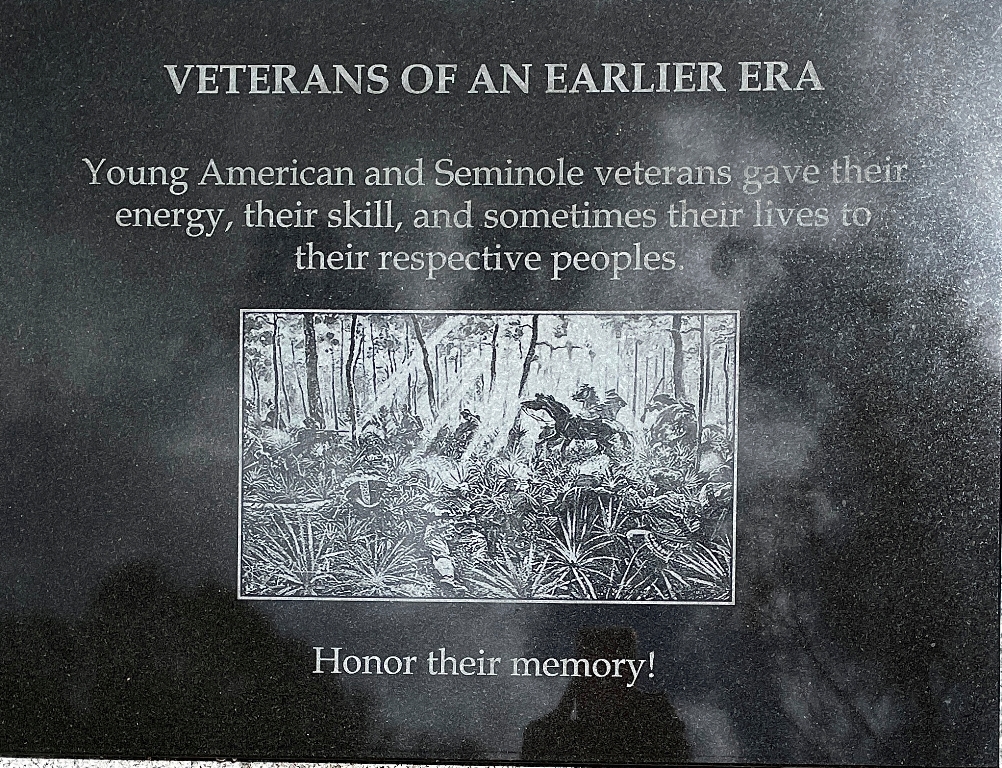 HILLSBOROUGH COUNTY VETERANS OF AN EARLIER ERA MEMORIAL PLAQUE