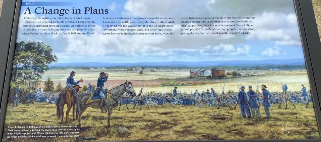 A CHANGE IN PLANS WAR MEMORIAL PANEL