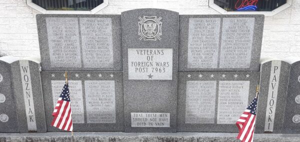 VETERANS OF FOREIGN WARS POST 7963 WAR MEMORIAL