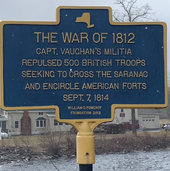 WAR OF 1812 CAPT. VAUGHANS MILITIA MEMORIAL MARKER