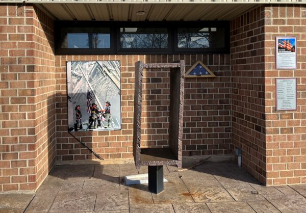 RIVERSIDE SEPTEMBER 11, 2001 MEMORIAL LEFT SIDE