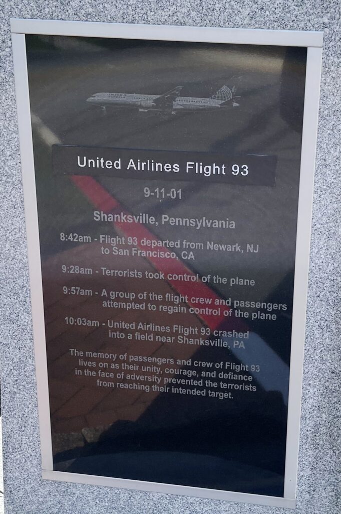 RIVERTON 9-11-01 MEMORIAL PLAQUE C