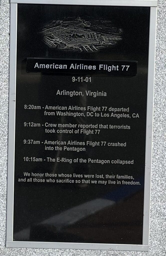 RIVERTON 9-11-01 MEMORIAL PLAQUE A