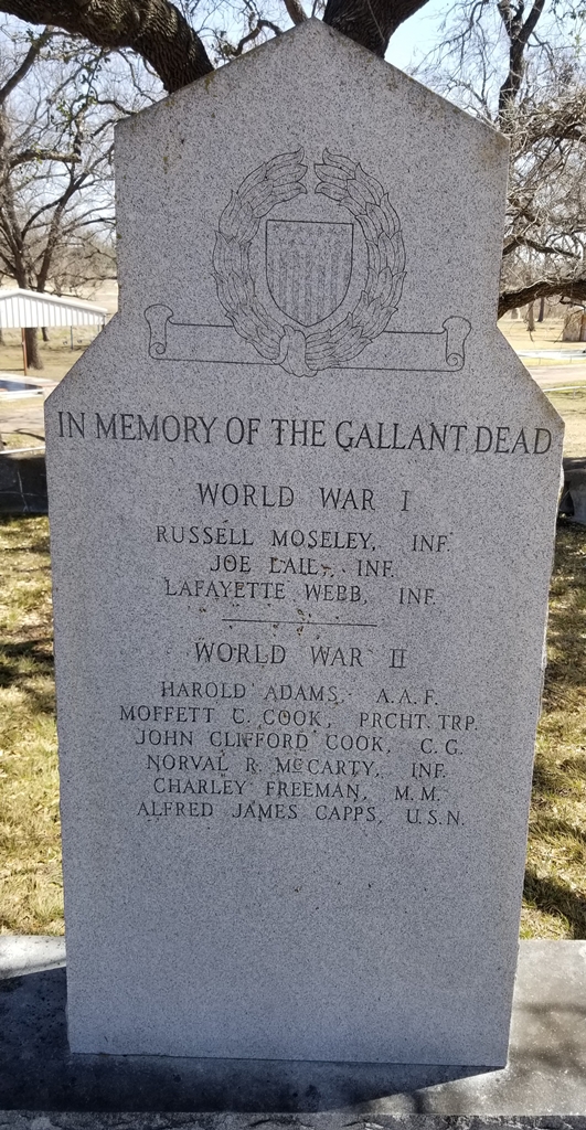 IN MEMORY OF THE GALLANT DEAD MEMORIAL