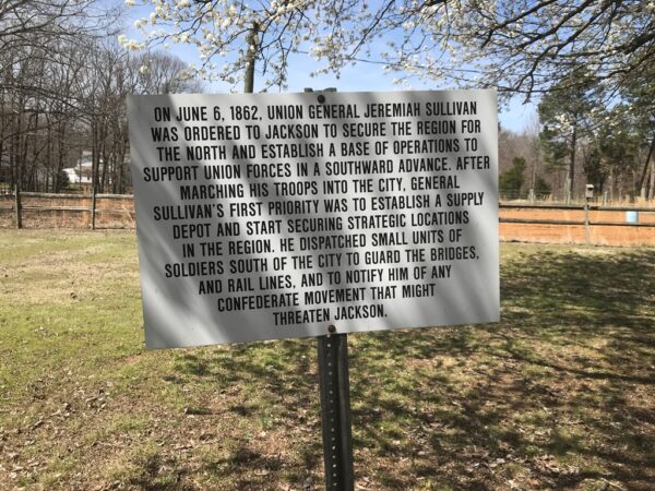 ON JUNE 6, 1862 WAR MEMORIAL MARKER