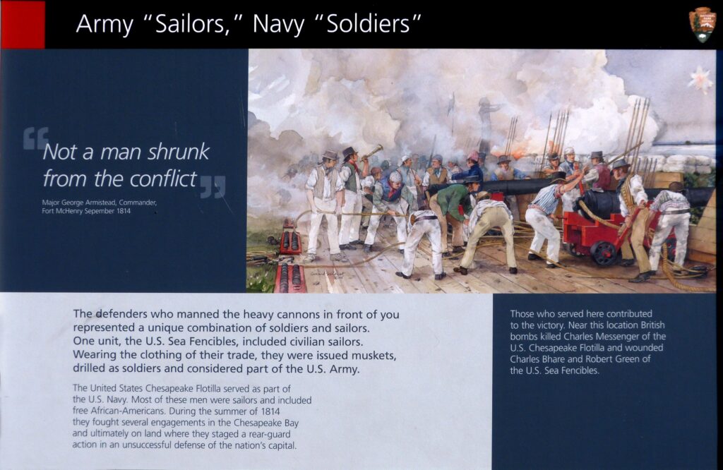 ARMY “SAILORS”, NAVY “SOLDIERS” WAR MEMORIAL PANEL